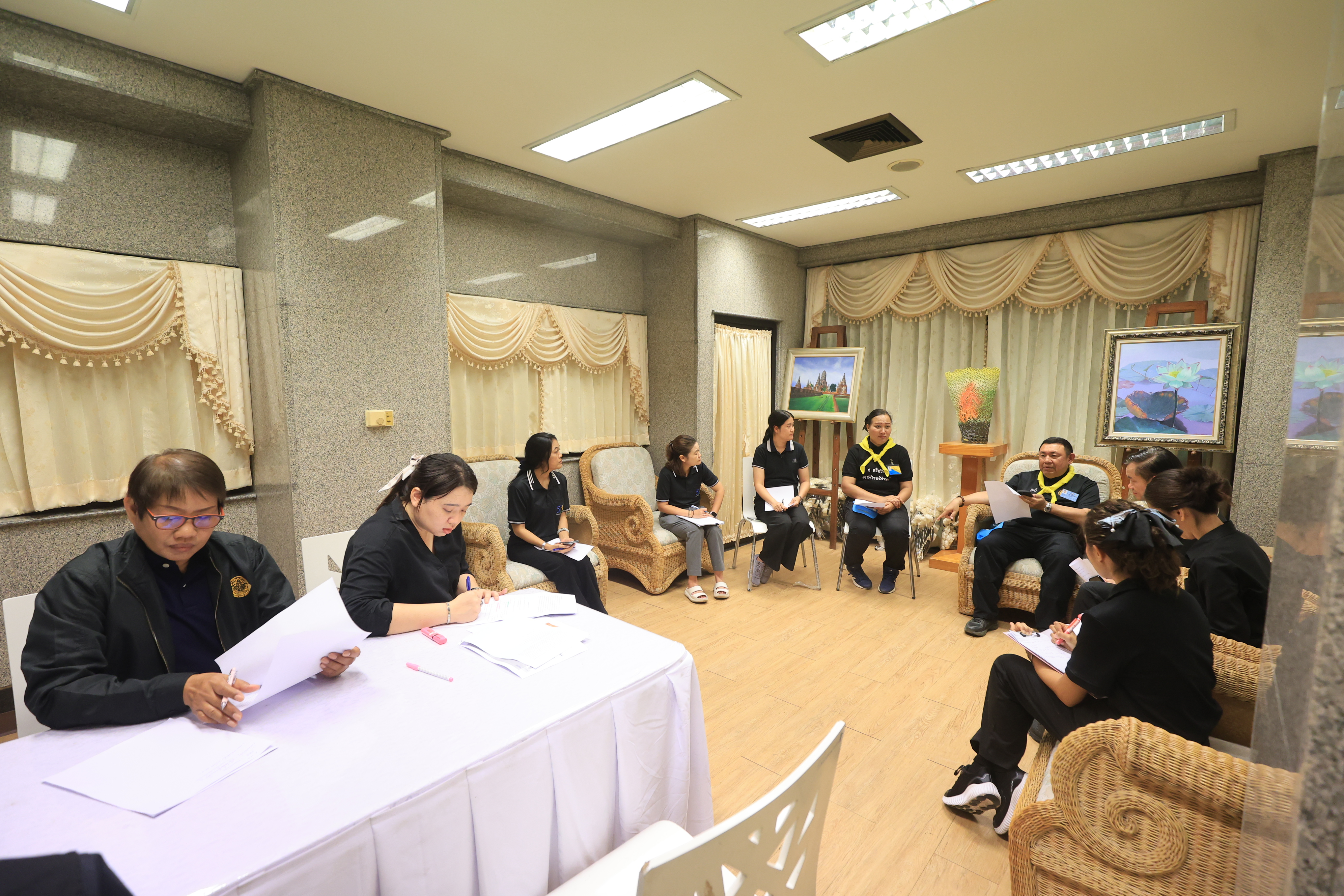 title - เลขาธิการ ส.ป.ก. ประชุมเตรียมต้อนรับการเยือนไทยของผู้อำนวยการใหญ่องค์การอาหารและเกษตรแห่งสหประชาชาติ (FAO) และติดตามความก้าวหน้าการจัดงาน 